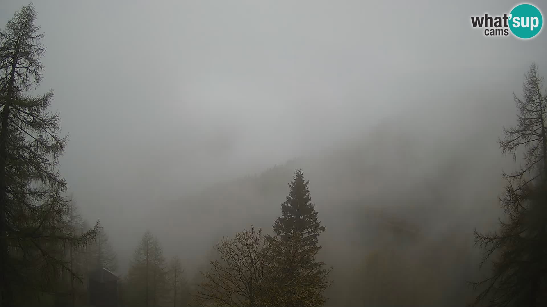Vršič LIVE webcam Erjavčeva house – view to PRISOJNIK – Slovenia