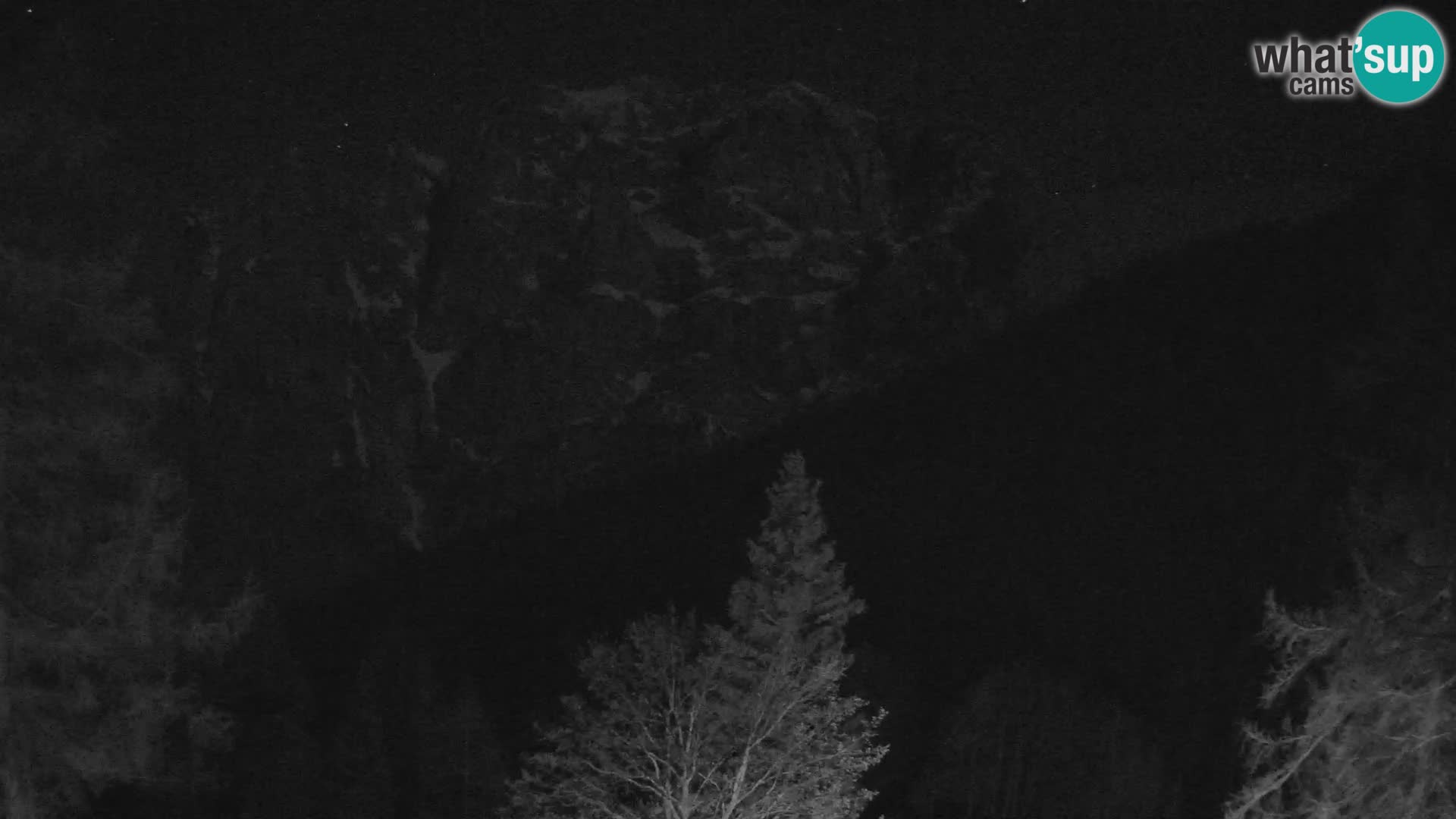Webcam Vršič LIVE maison Erjavčeva – vue sur PRISOJNIK – Slovénie