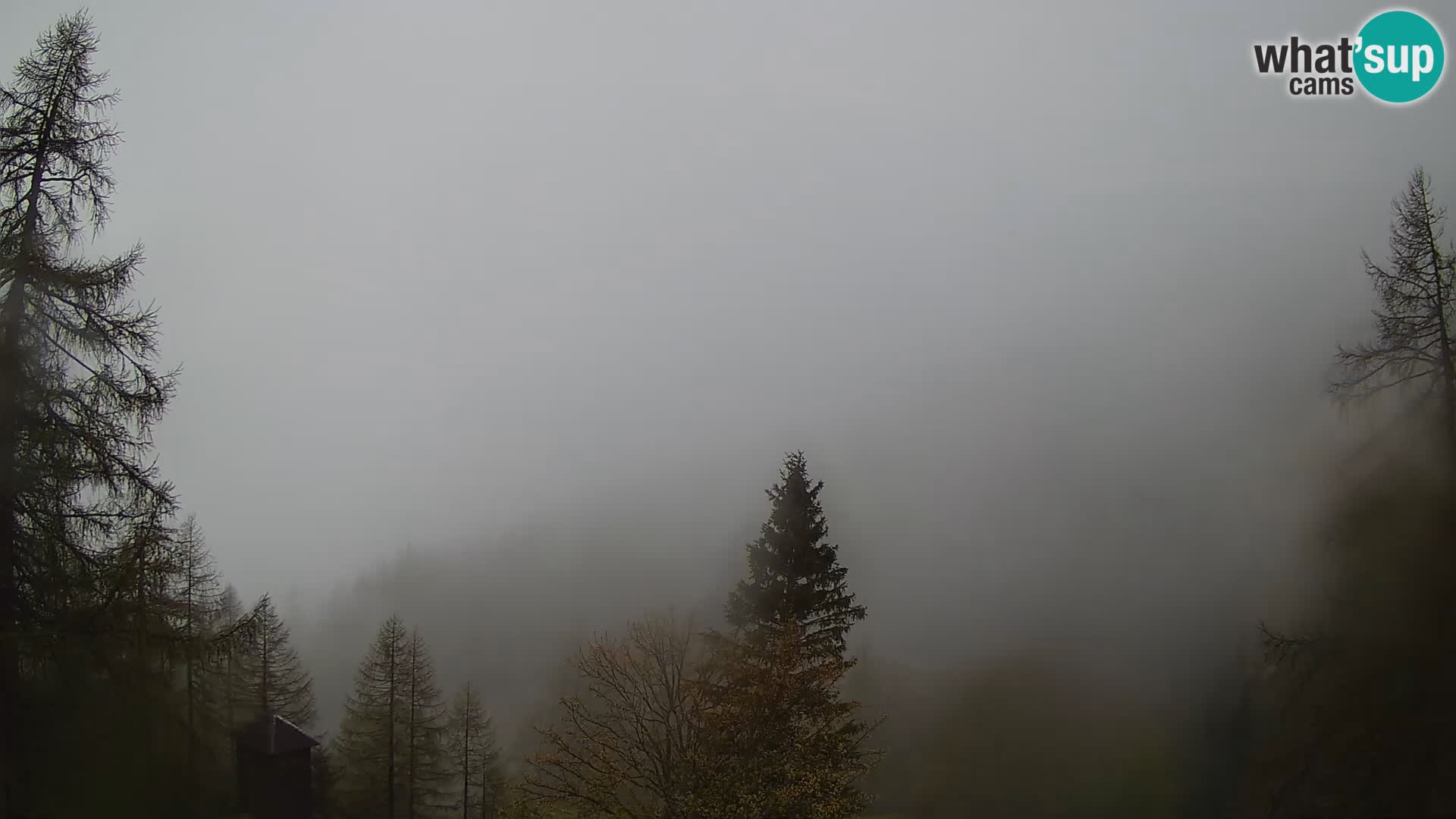 Vršič LIVE webcam Erjavčeva house – view to PRISOJNIK – Slovenia