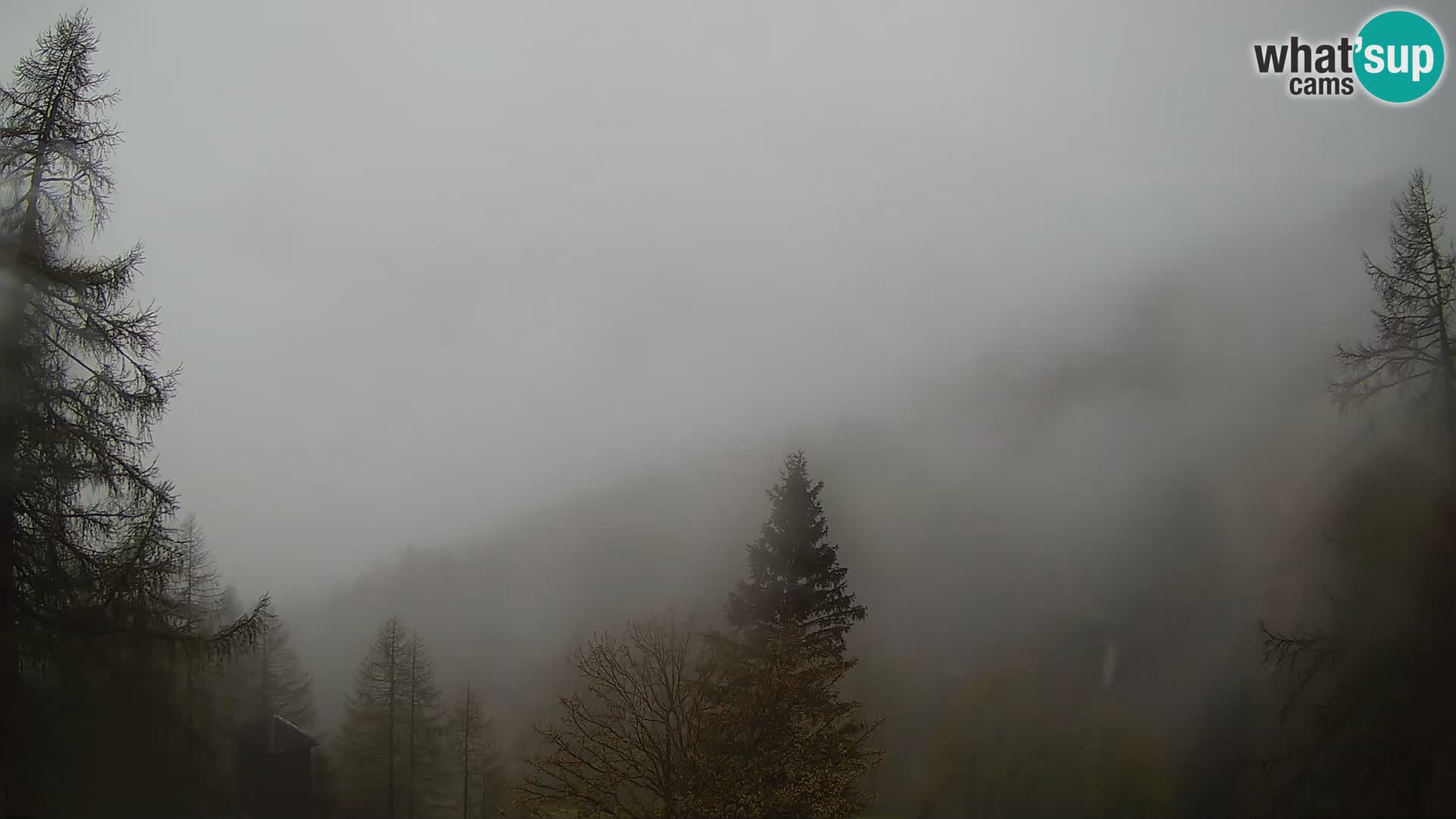 Vršič LIVE Webcam Haus Erjavčeva – Blick auf PRISOJNIK – Slowenien