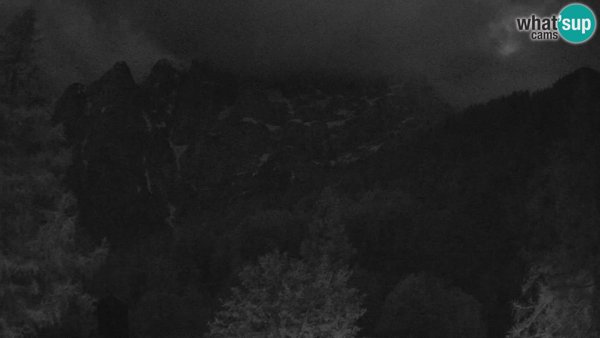 Webcam Vršič LIVE maison Erjavčeva – vue sur PRISOJNIK – Slovénie