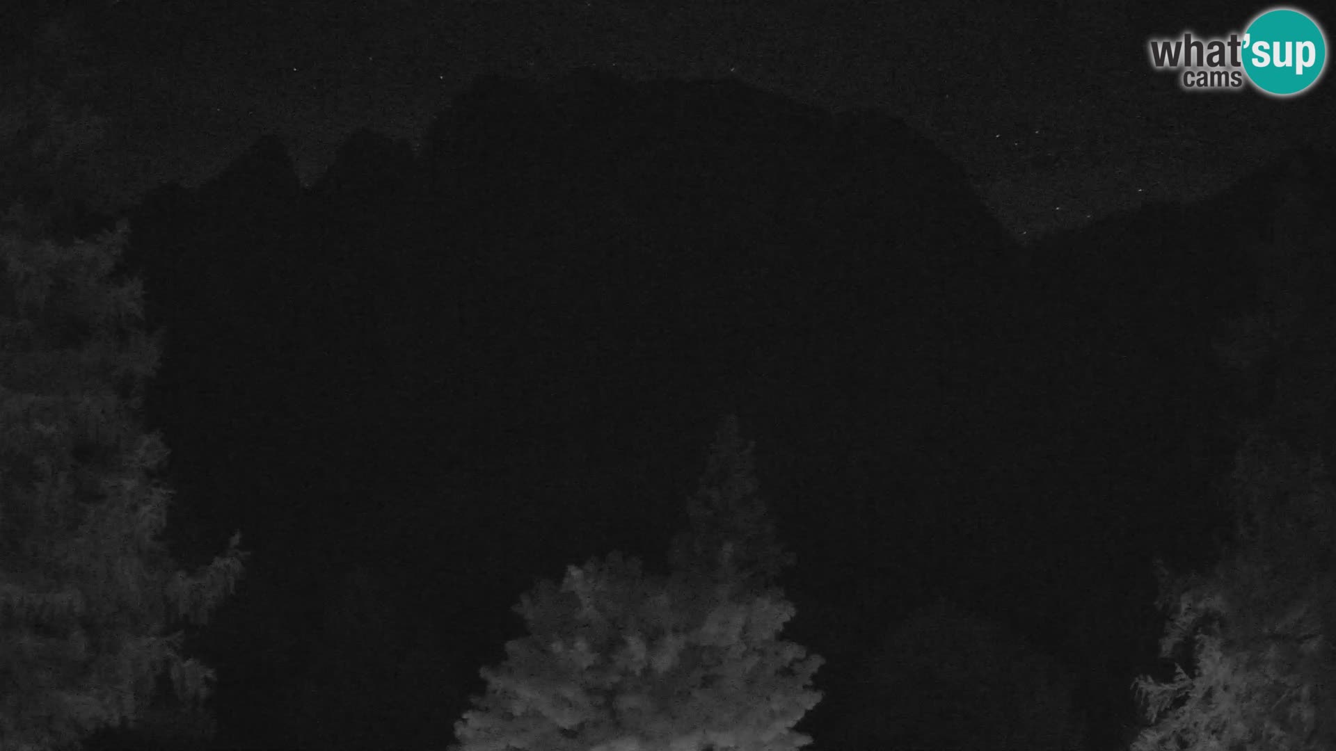 Vršič LIVE webcam Erjavčeva house – view to PRISOJNIK – Slovenia