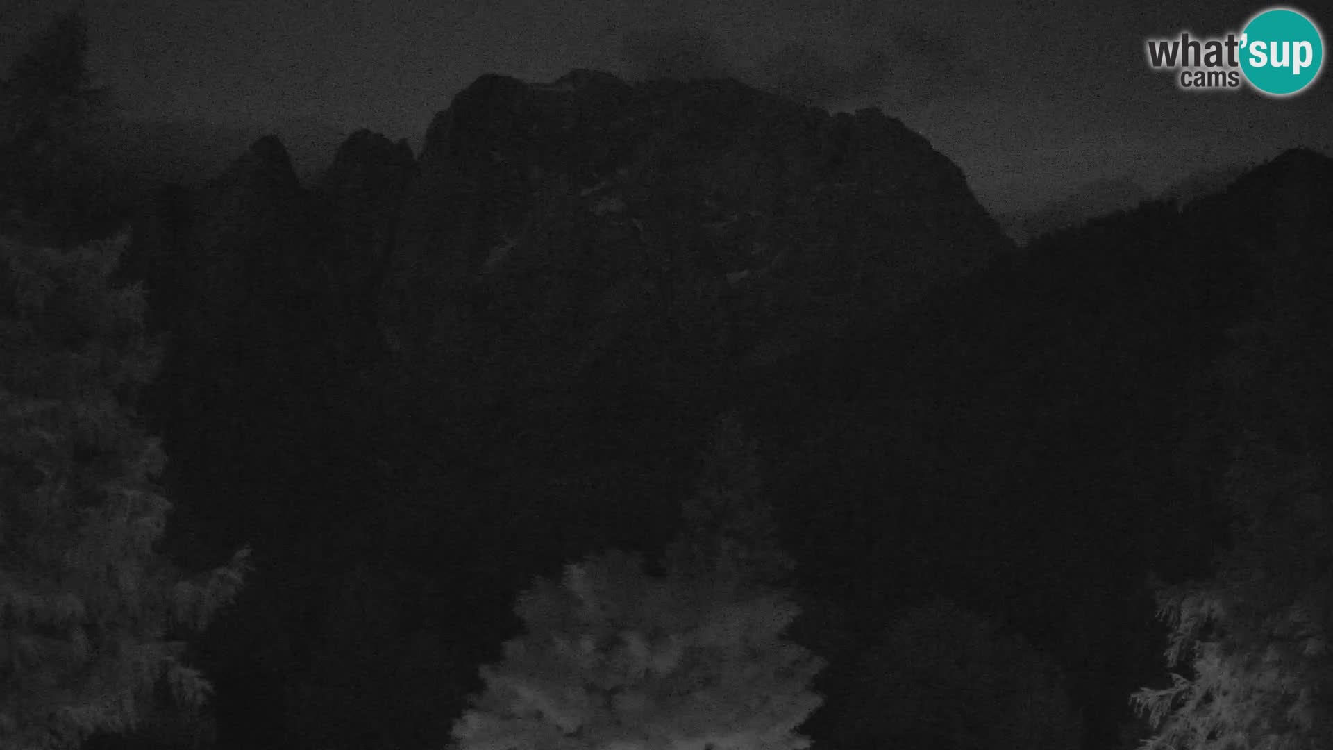 Vršič LIVE webcam casa Erjavčeva – vista sul PRISOJNIK – Slovenia