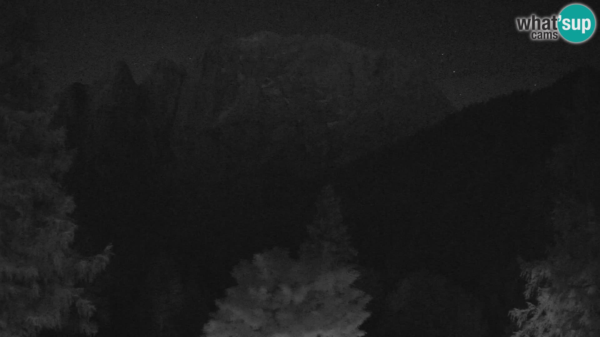 Vršič LIVE webcam Erjavčeva house – view to PRISOJNIK – Slovenia