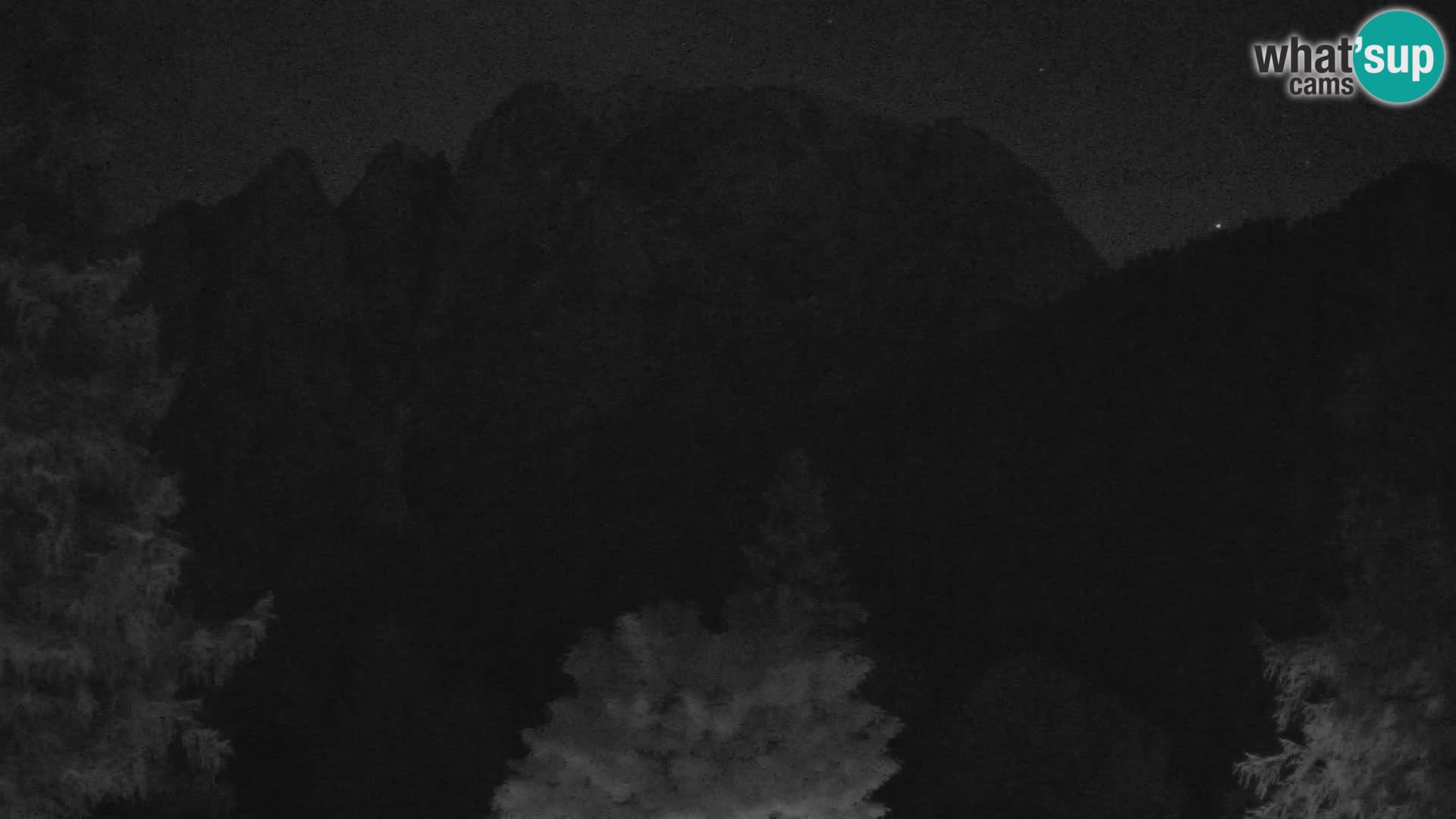 Vršič LIVE webcam Erjavčeva house – view to PRISOJNIK – Slovenia