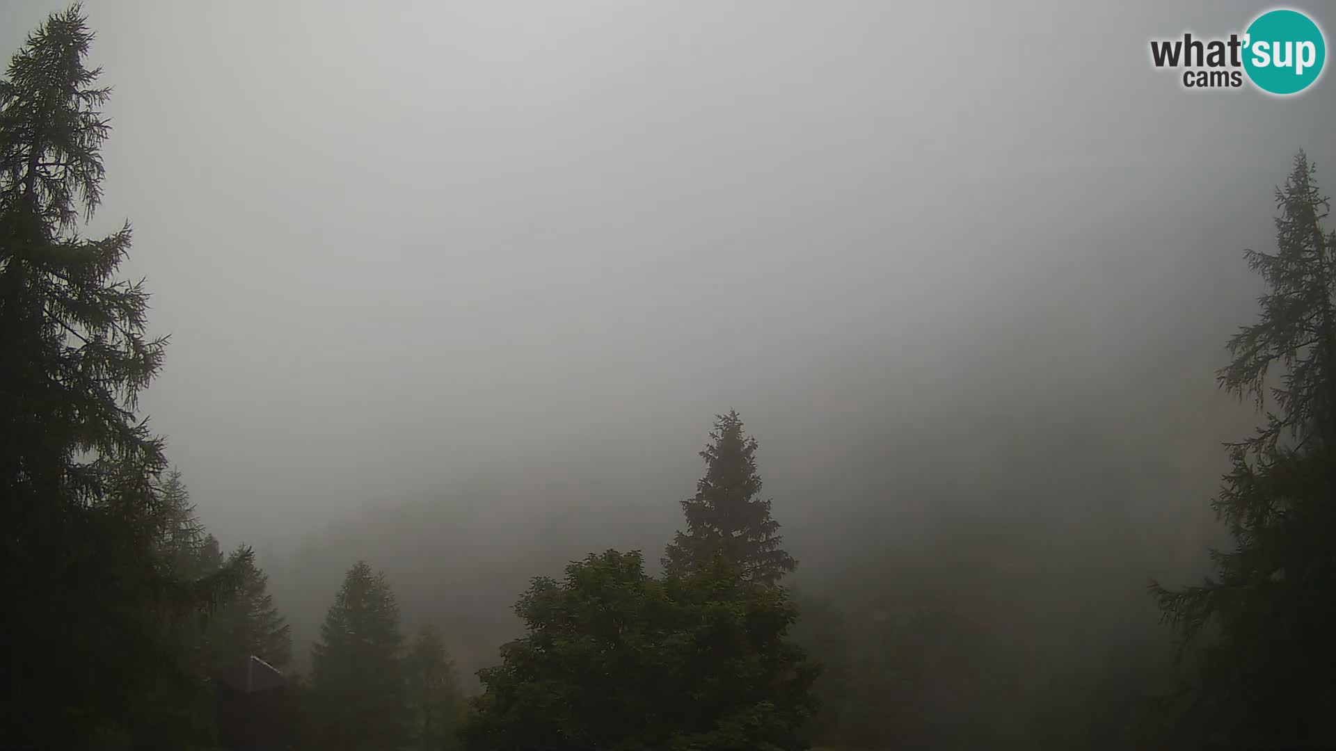 Vršič LIVE Webcam Haus Erjavčeva – Blick auf PRISOJNIK – Slowenien