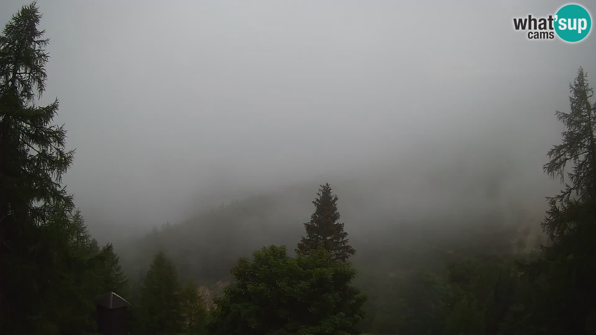 Vršič camera en vivo Casa Erjavčeva – vista a PRISOJNIK – Eslovenia