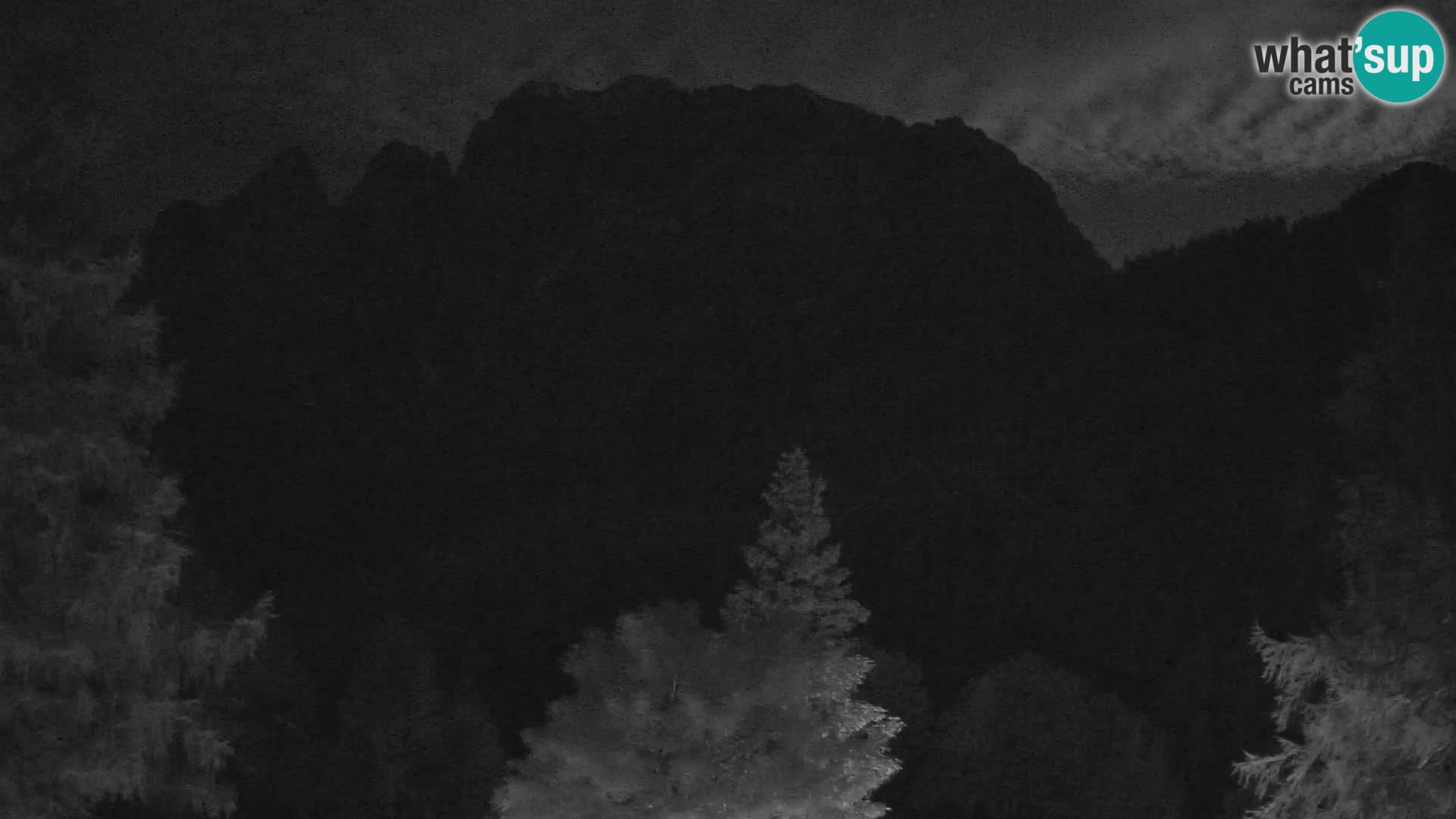 Vršič LIVE webcam Erjavčeva house – view to PRISOJNIK – Slovenia