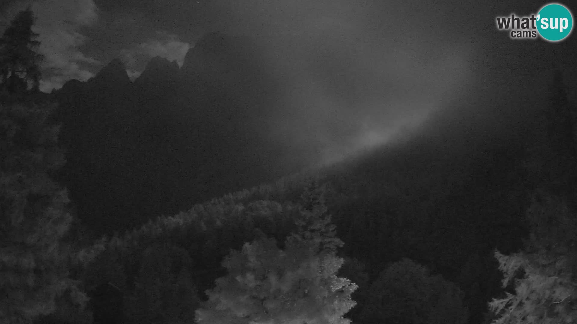 Vršič LIVE webcam casa Erjavčeva – vista sul PRISOJNIK – Slovenia