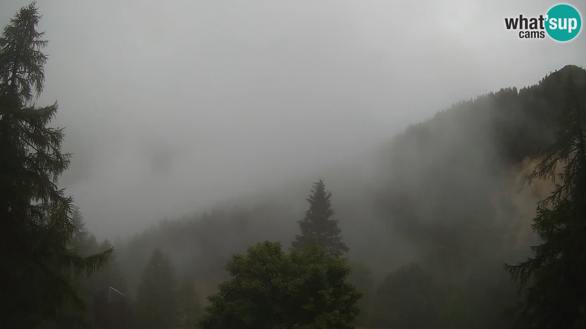 Vršič LIVE webcam casa Erjavčeva – vista sul PRISOJNIK – Slovenia