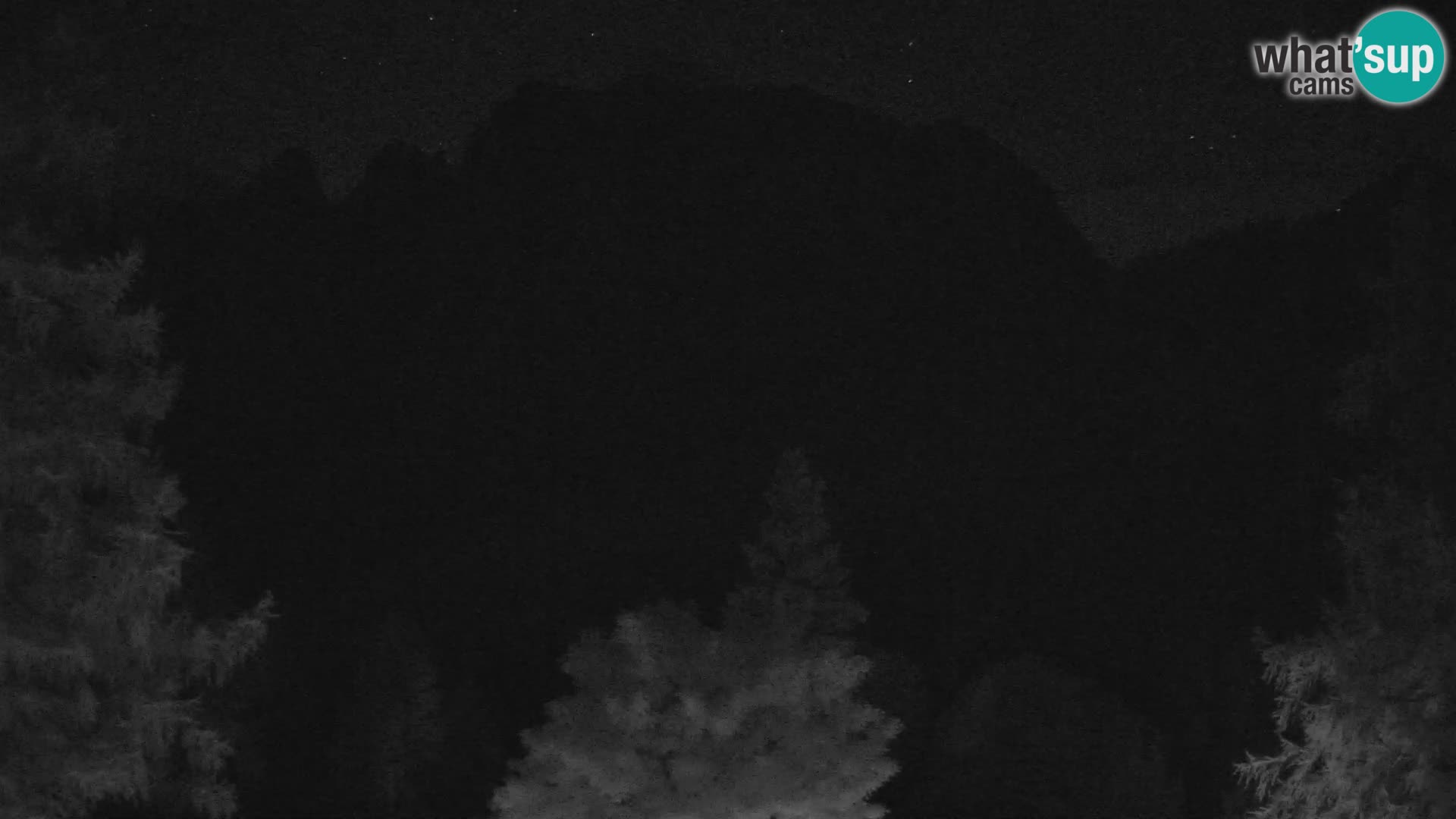 Vršič LIVE webcam Erjavčeva house – view to PRISOJNIK – Slovenia