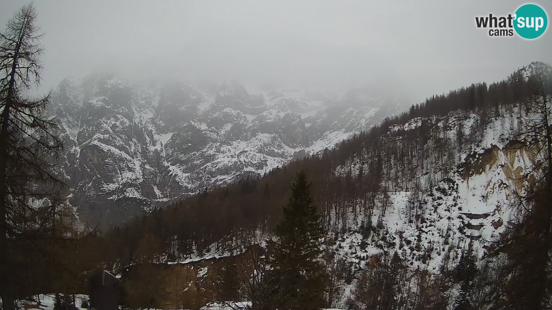 Vršič camera en vivo Casa Erjavčeva – vista a PRISOJNIK – Eslovenia