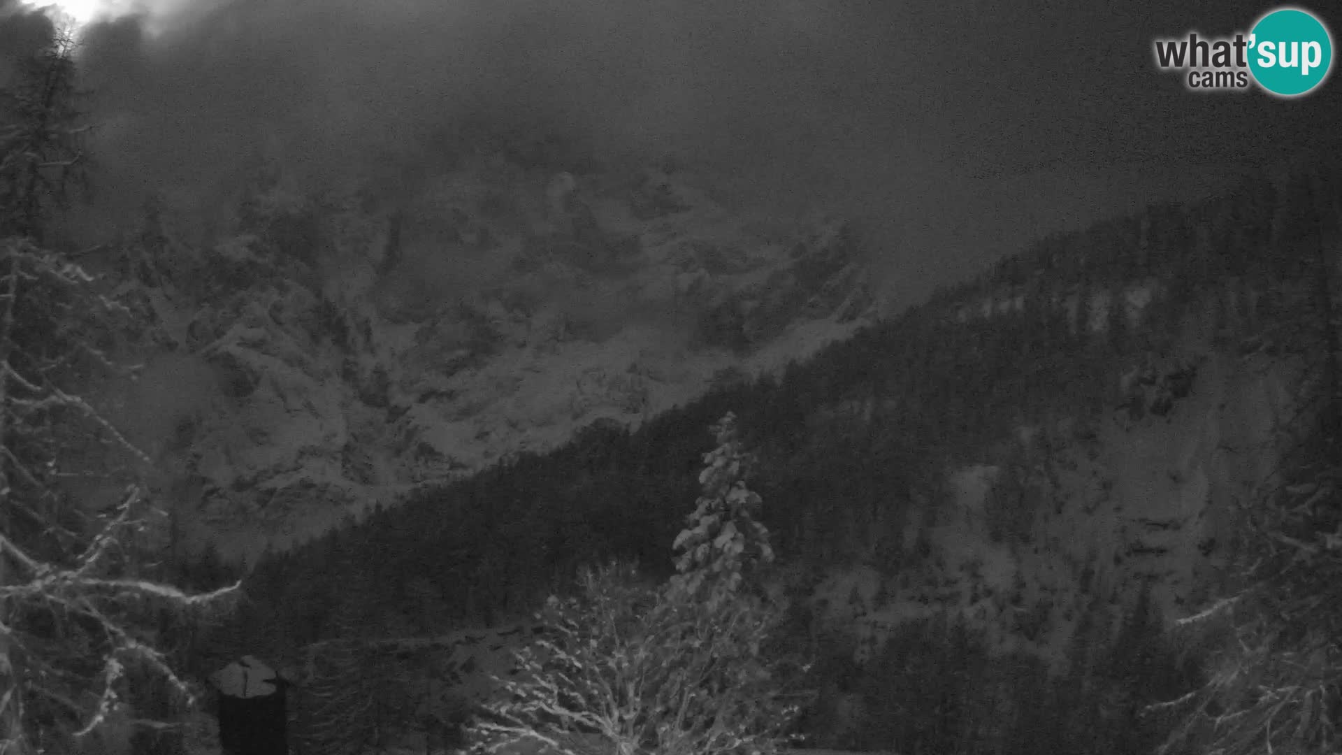 Vršič camera en vivo Casa Erjavčeva – vista a PRISOJNIK – Eslovenia