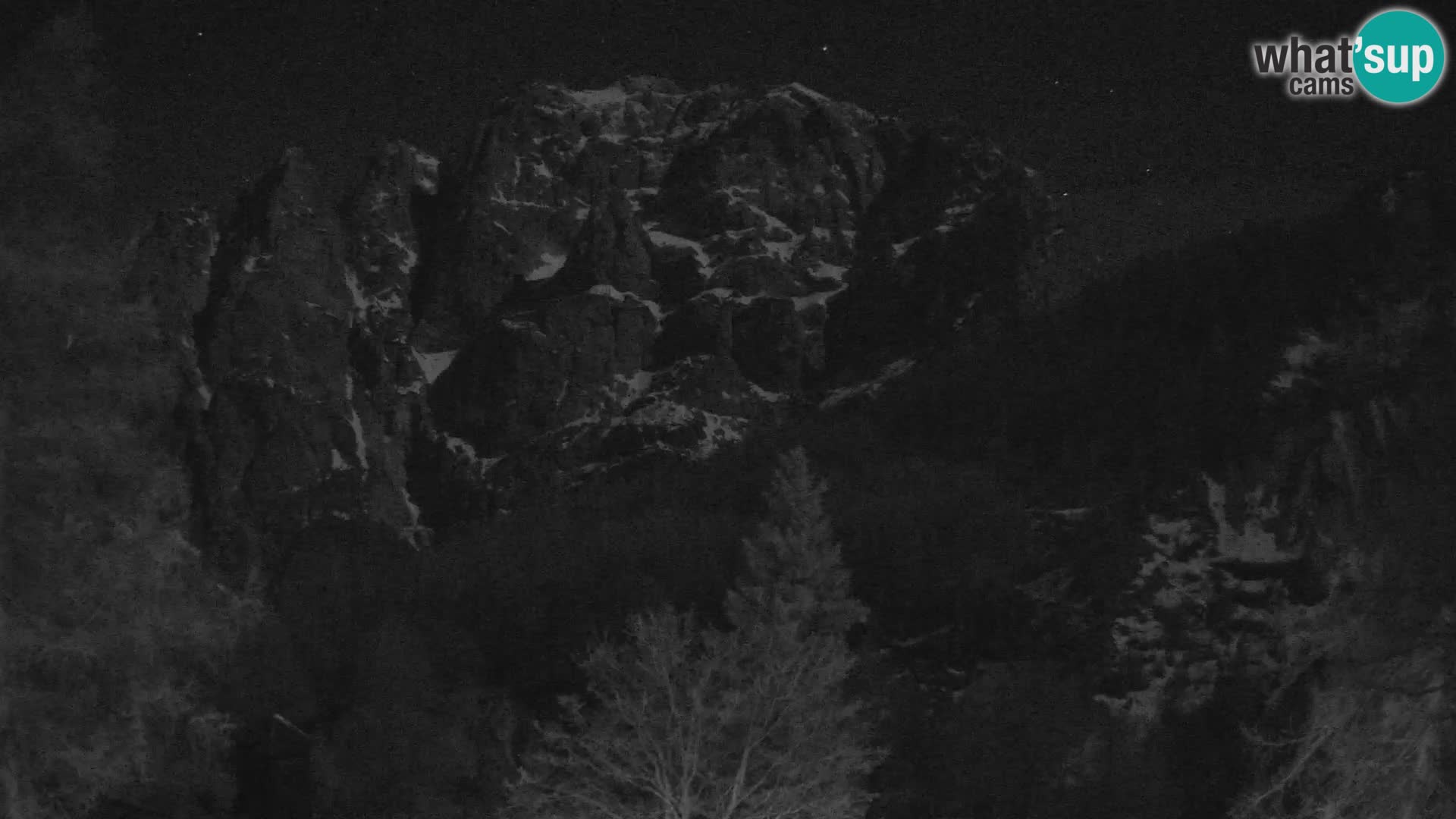 Webcam Vršič LIVE maison Erjavčeva – vue sur PRISOJNIK – Slovénie