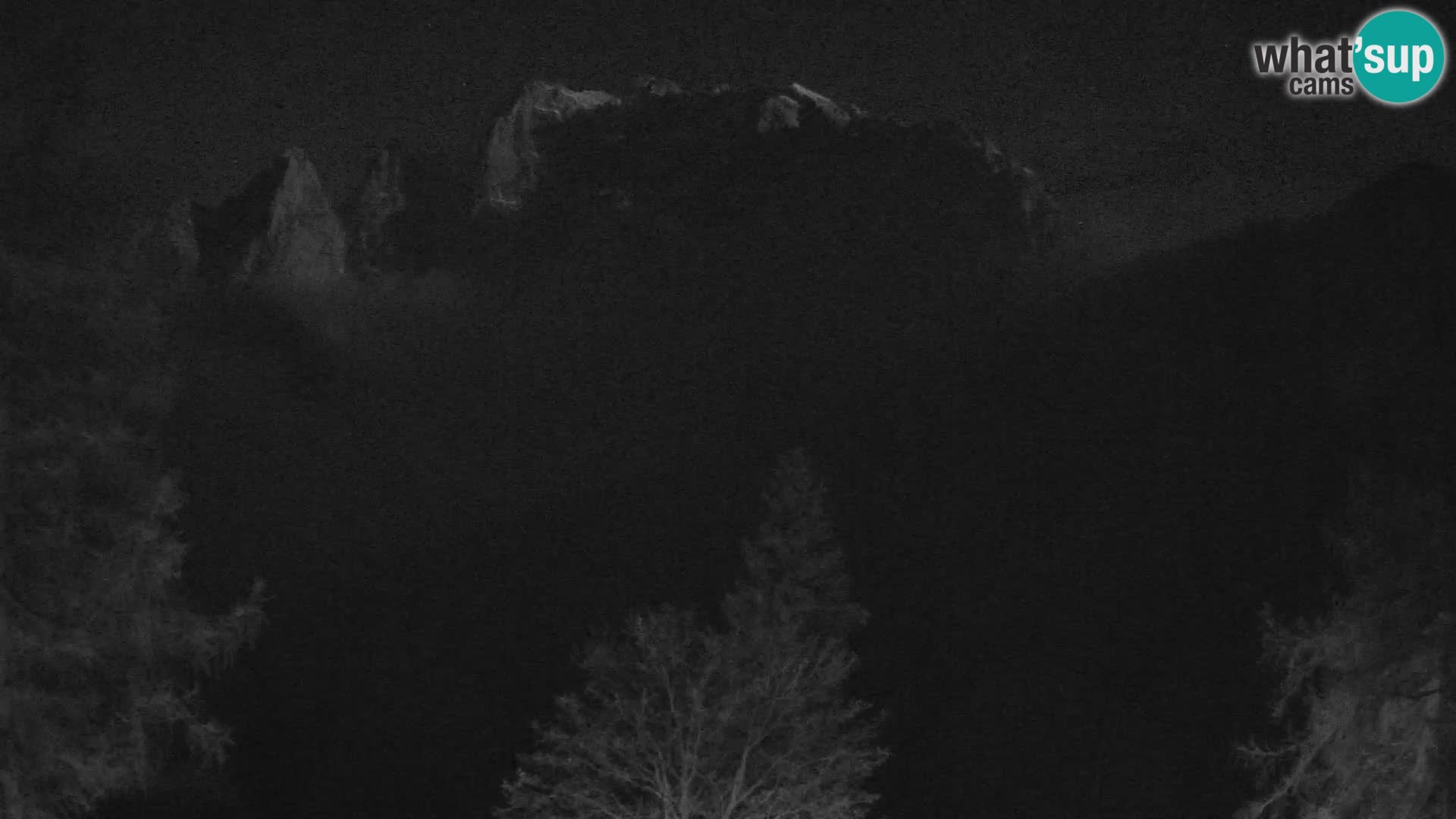 Vršič spletna kamera Erjavčeva hiša – pogled na PRISOJNIK