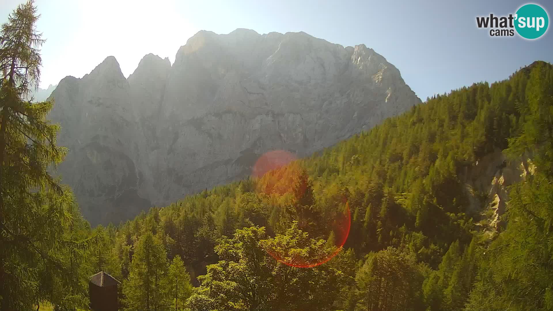 Vršič camera en vivo Casa Erjavčeva – vista a PRISOJNIK – Eslovenia