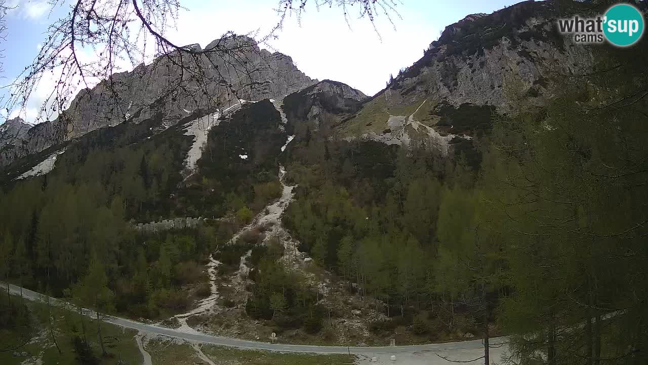 Live webcam Vršič – Baita di montagna Erjavčeva – Slovenia