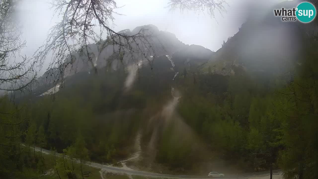 Live webcam Vršič – Baita di montagna Erjavčeva – Slovenia