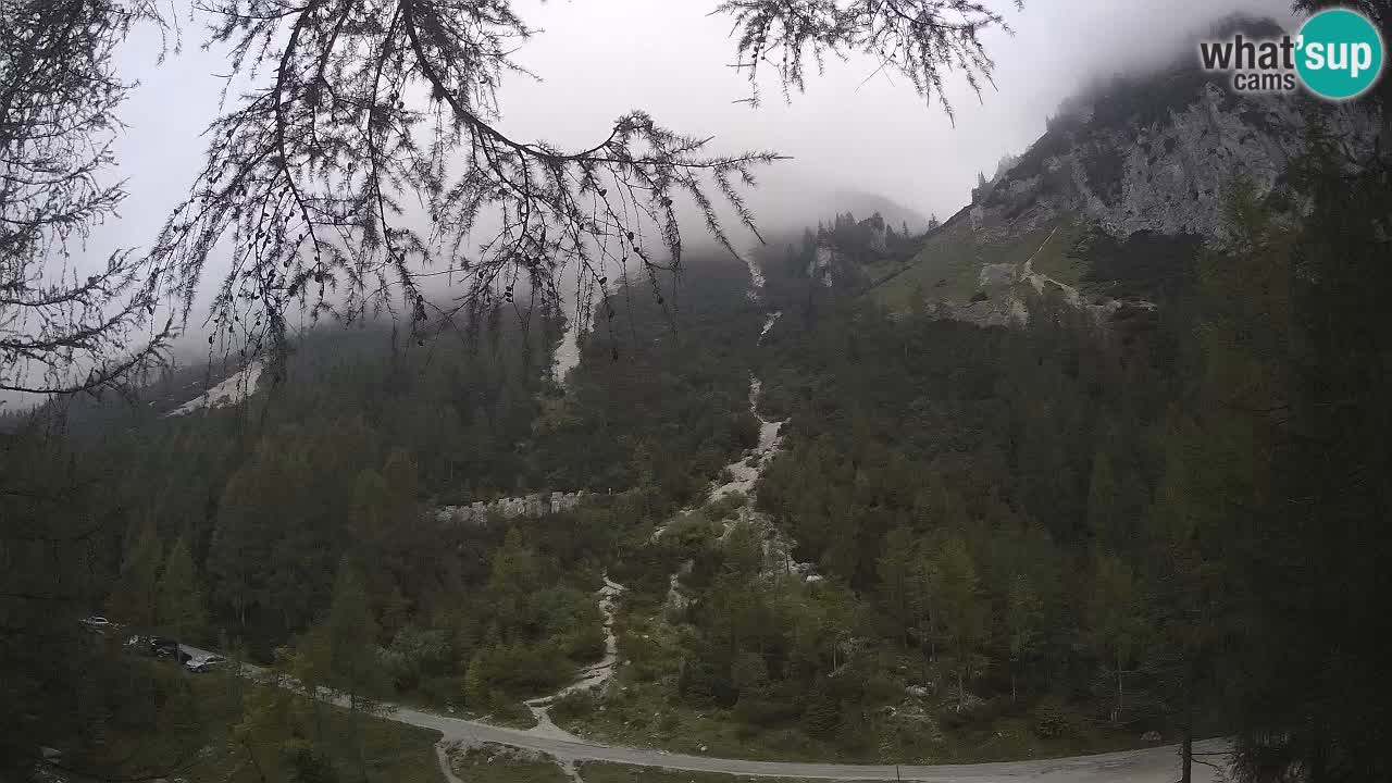 Live webcam Vršič – Baita di montagna Erjavčeva – Slovenia