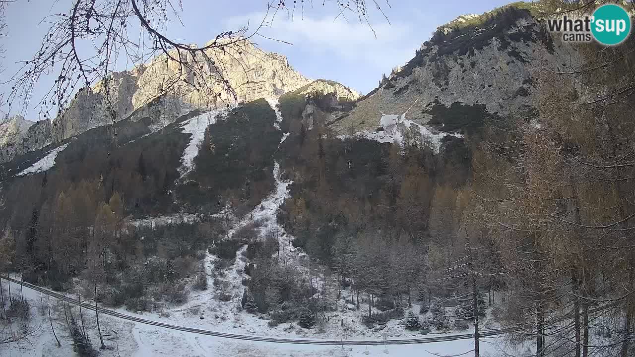 Live webcam Vršič – Baita di montagna Erjavčeva – Slovenia