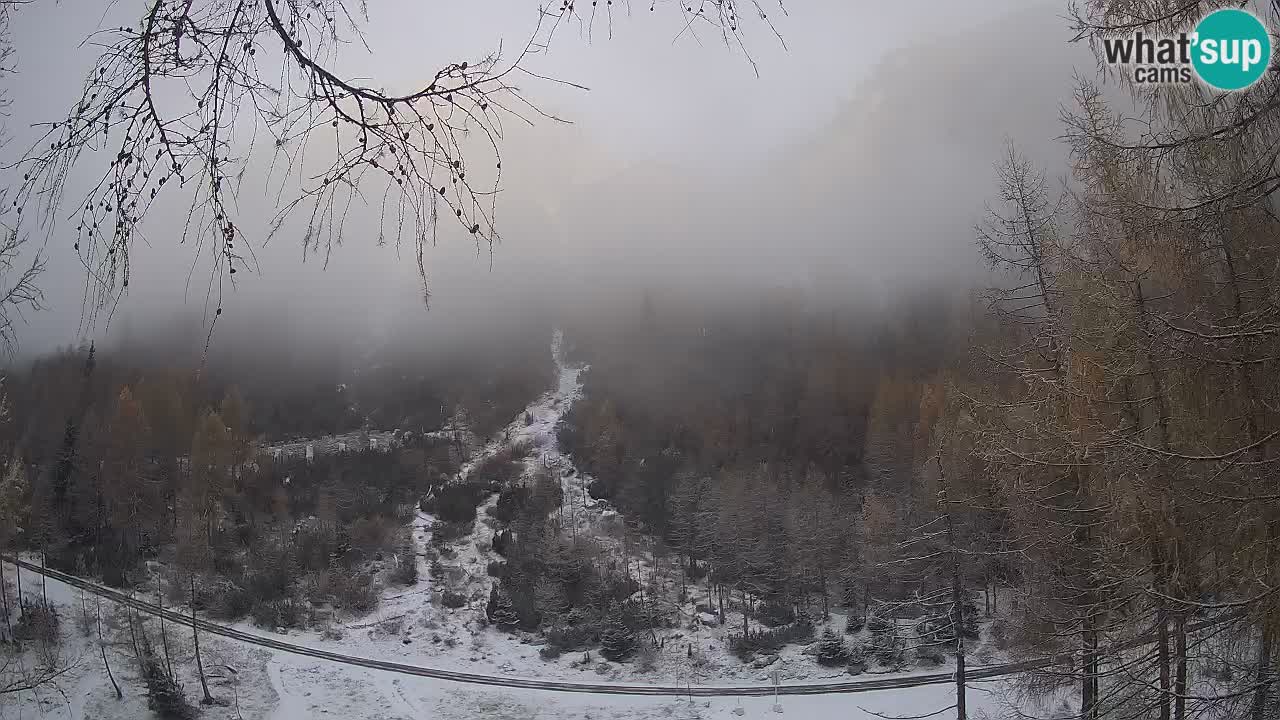 Live webcam Vršič – Baita di montagna Erjavčeva – Slovenia