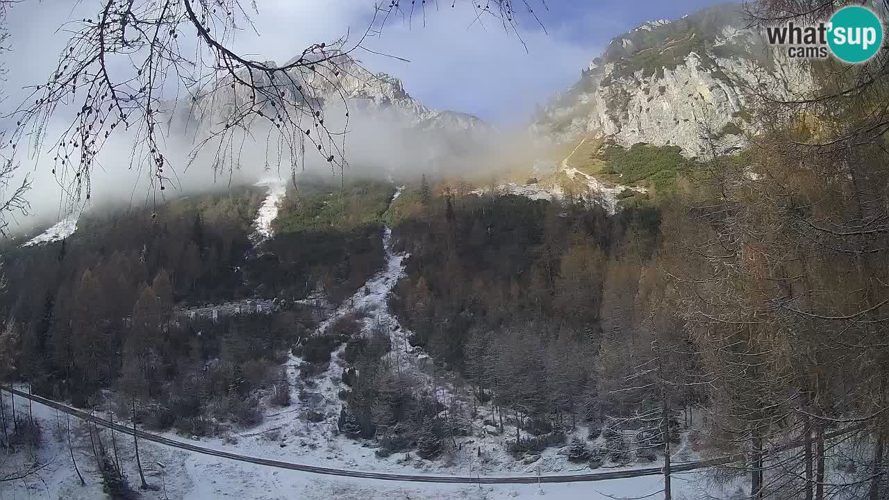 Live webcam Vršič – Baita di montagna Erjavčeva – Slovenia