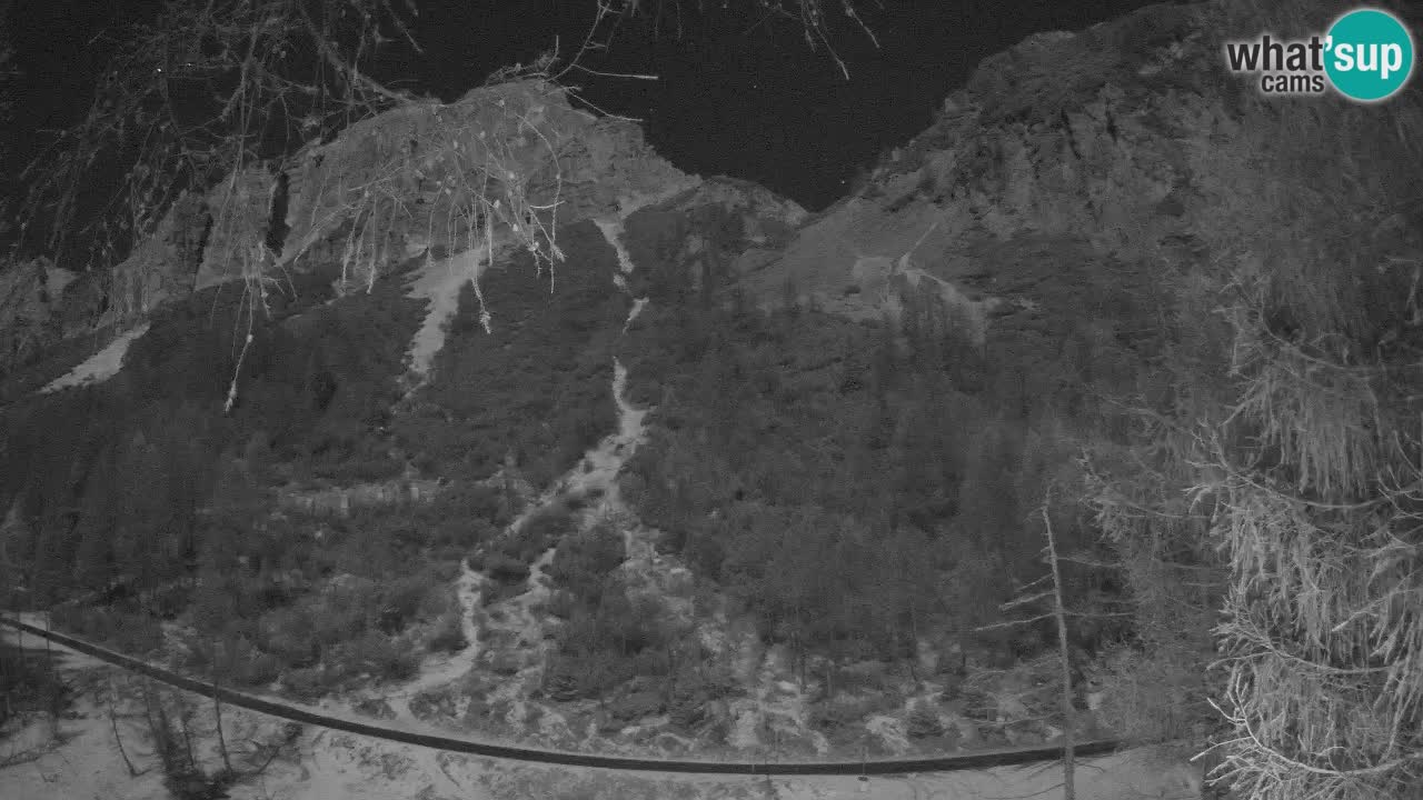 Live webcam Vršič – Baita di montagna Erjavčeva – Slovenia