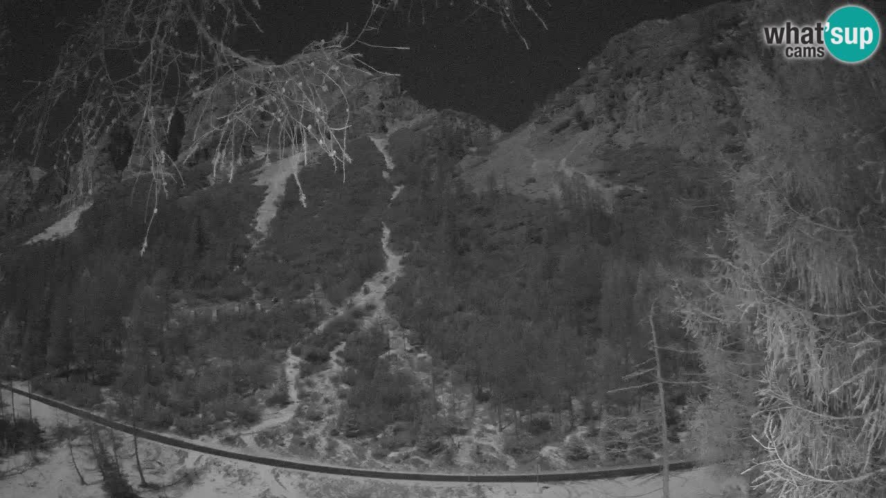 Live webcam Vršič – Baita di montagna Erjavčeva – Slovenia