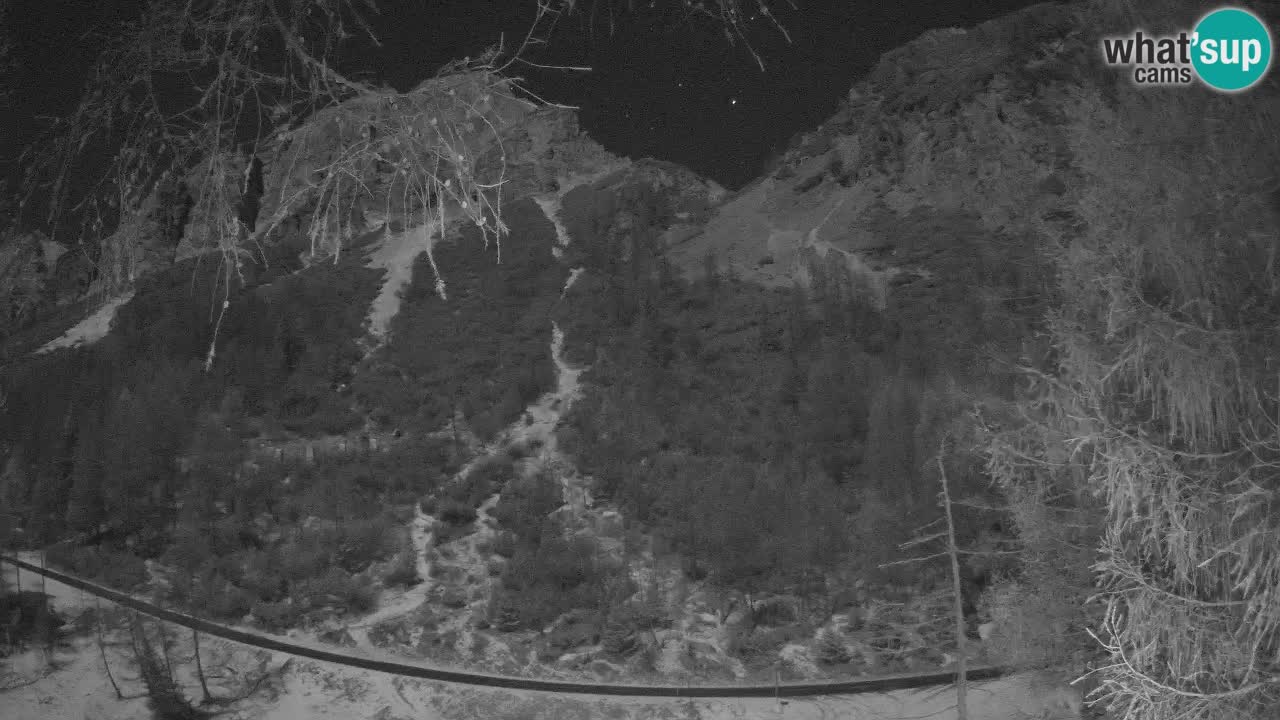 Live webcam Vršič – Baita di montagna Erjavčeva – Slovenia