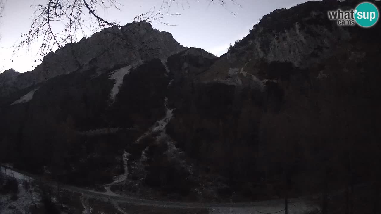 Live webcam Vršič – Baita di montagna Erjavčeva – Slovenia