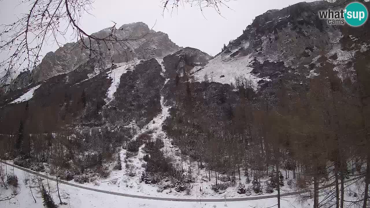 Live webcam Vršič – Baita di montagna Erjavčeva – Slovenia