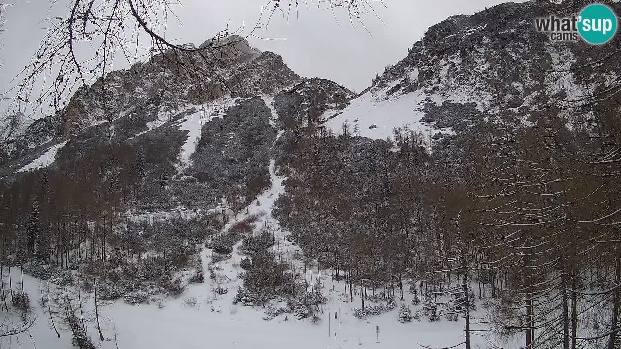 Live webcam Vršič – Baita di montagna Erjavčeva – Slovenia