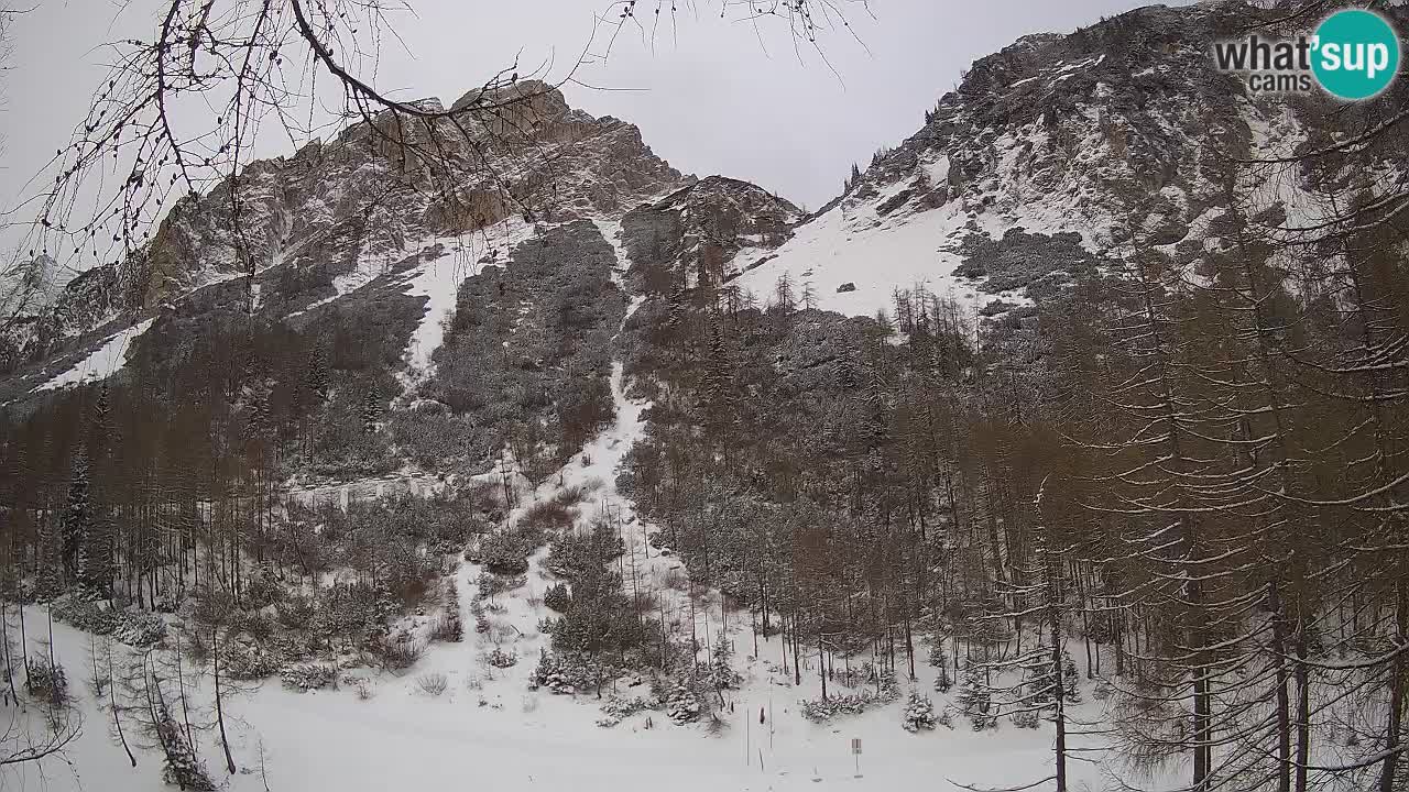 Live webcam Vršič – Baita di montagna Erjavčeva – Slovenia