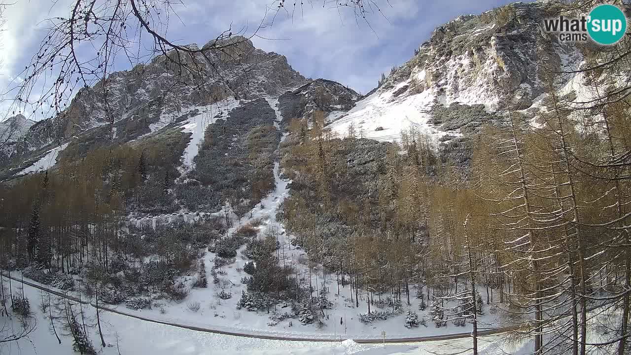 Live webcam Vršič – Baita di montagna Erjavčeva – Slovenia