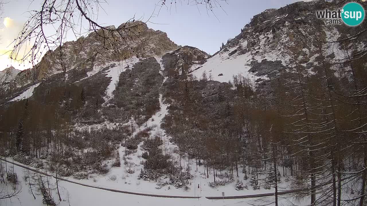 Live webcam Vršič – Baita di montagna Erjavčeva – Slovenia