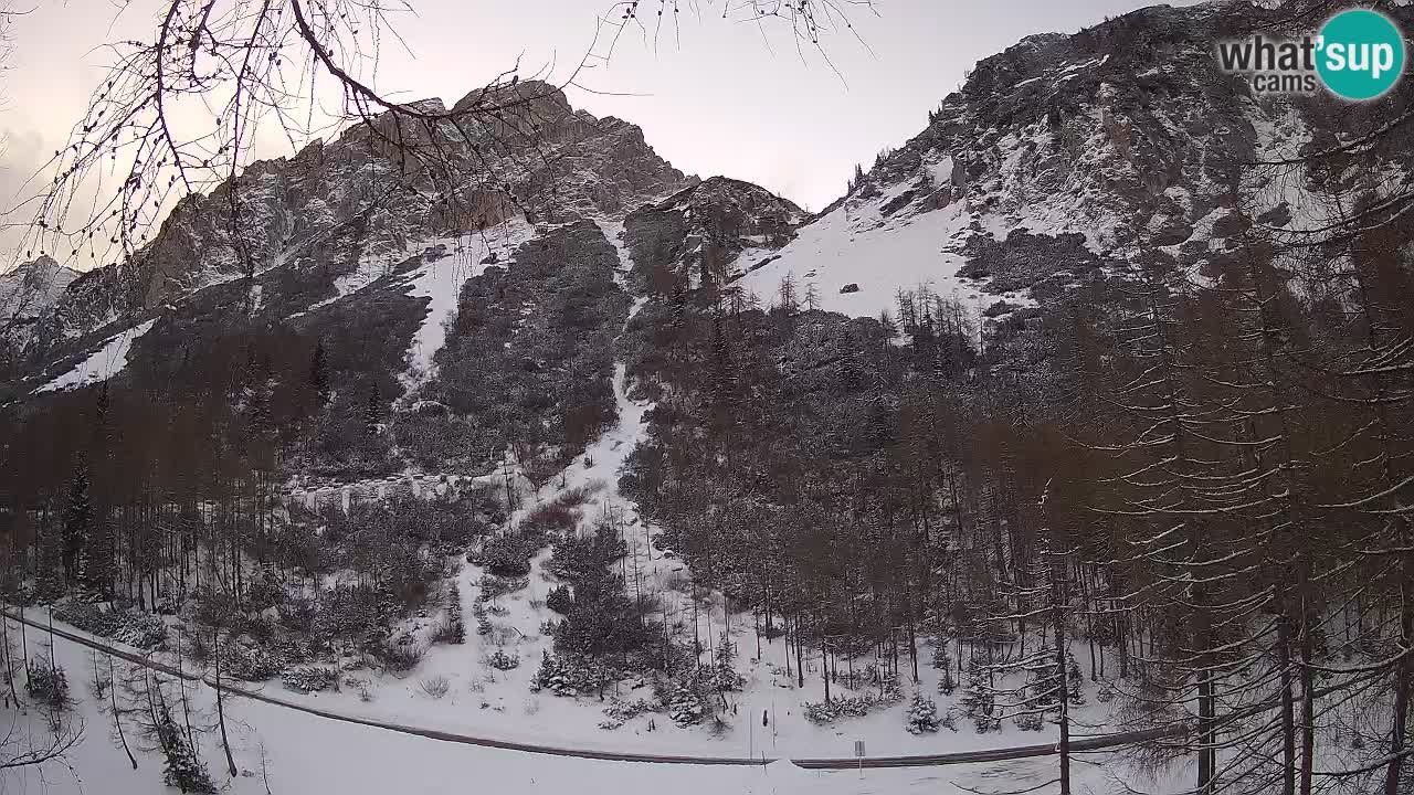 Live webcam Vršič – Baita di montagna Erjavčeva – Slovenia