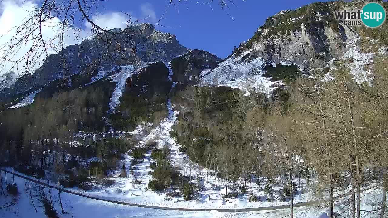 Live webcam Vršič – Baita di montagna Erjavčeva – Slovenia