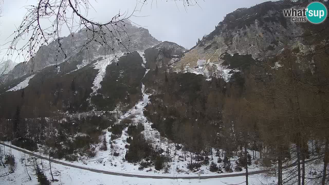 Live webcam Vršič – Baita di montagna Erjavčeva – Slovenia