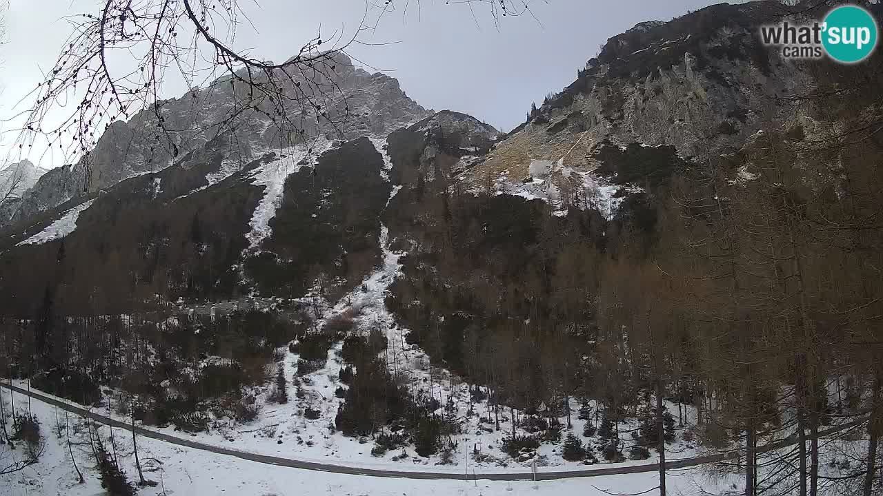 Live webcam Vršič – Baita di montagna Erjavčeva – Slovenia