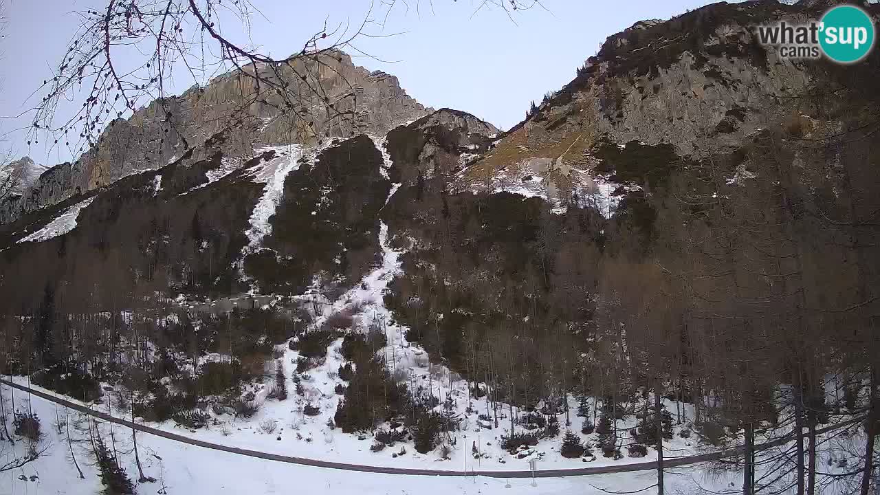 Live webcam Vršič – Baita di montagna Erjavčeva – Slovenia