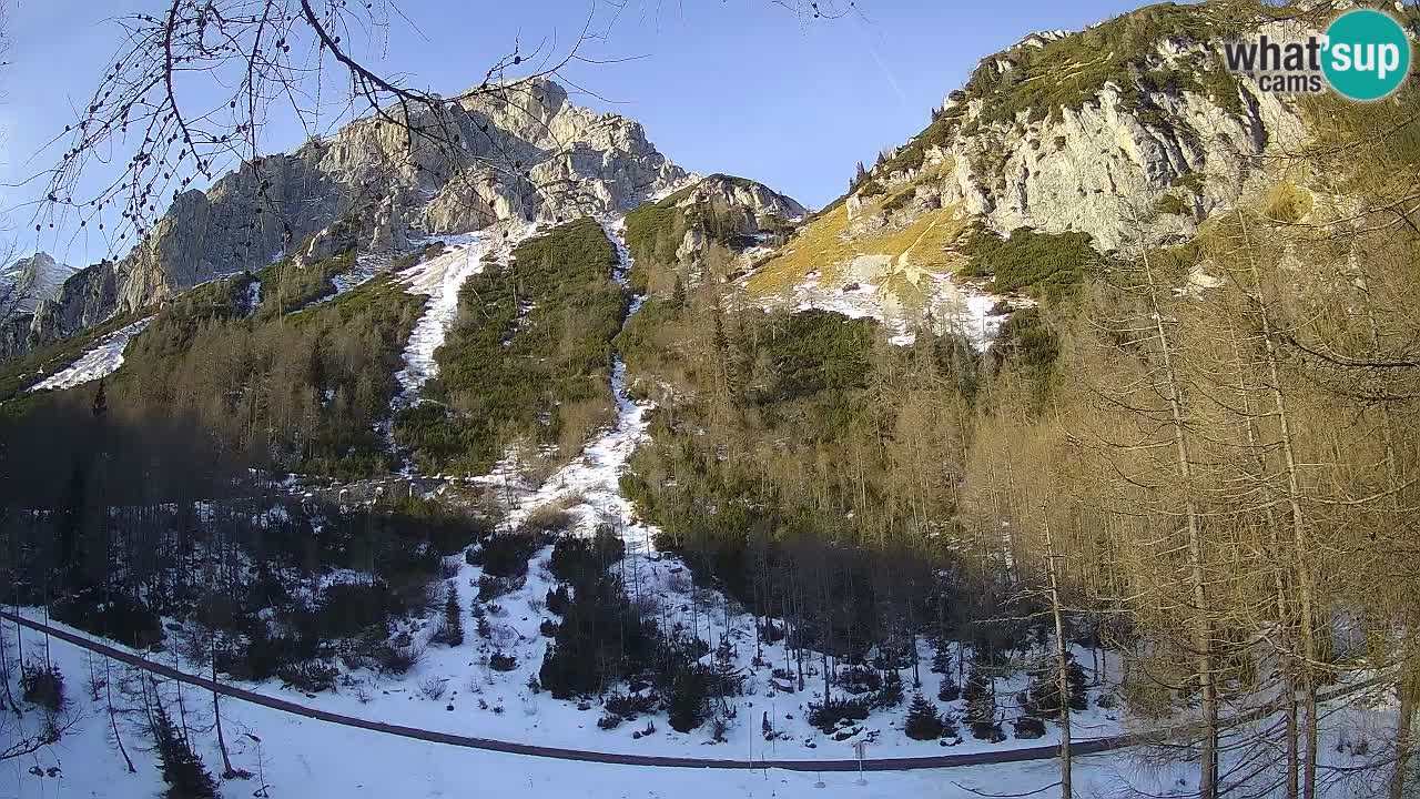 Live webcam Vršič – Baita di montagna Erjavčeva – Slovenia