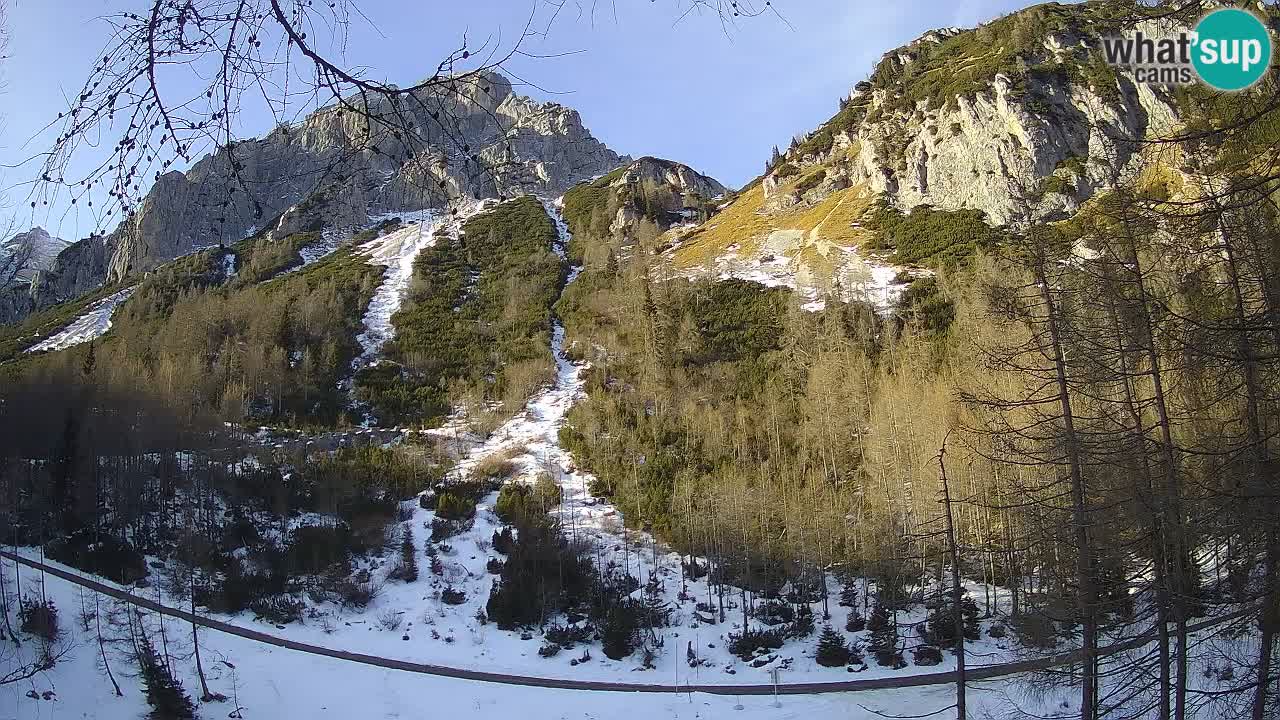 Live webcam Vršič – Baita di montagna Erjavčeva – Slovenia