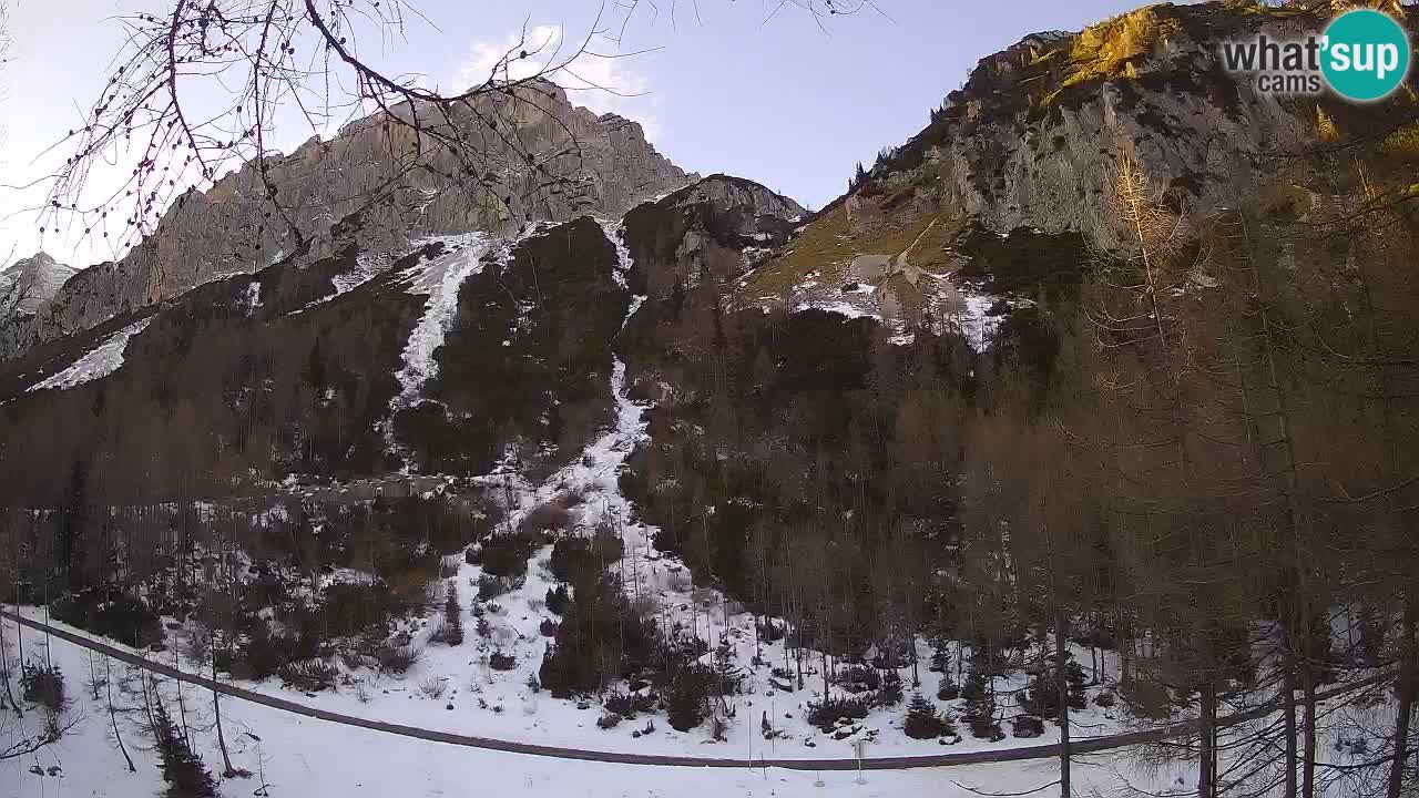 Live webcam Vršič – Baita di montagna Erjavčeva – Slovenia