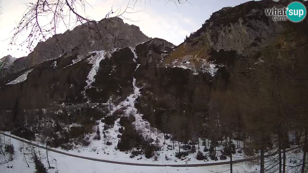 Live webcam Vršič – Baita di montagna Erjavčeva – Slovenia