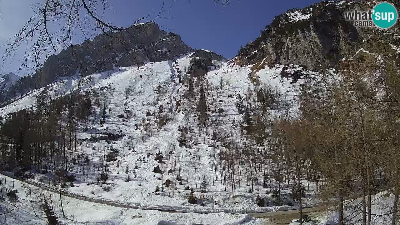 Live webcam Vršič – Baita di montagna Erjavčeva – Slovenia