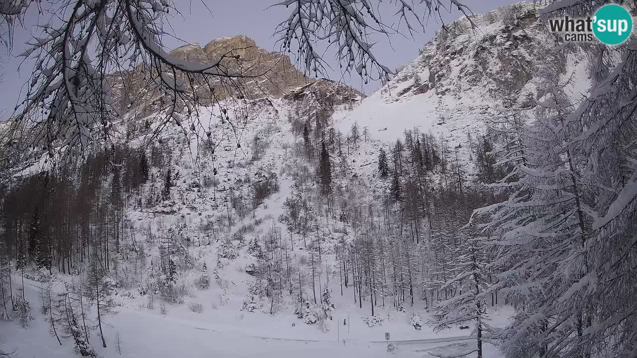 Live webcam Vršič – Baita di montagna Erjavčeva – Slovenia