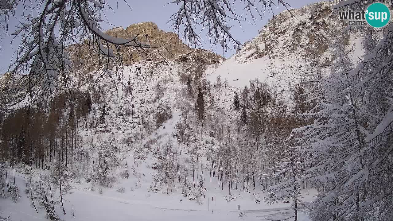 Live webcam Vršič – Baita di montagna Erjavčeva – Slovenia