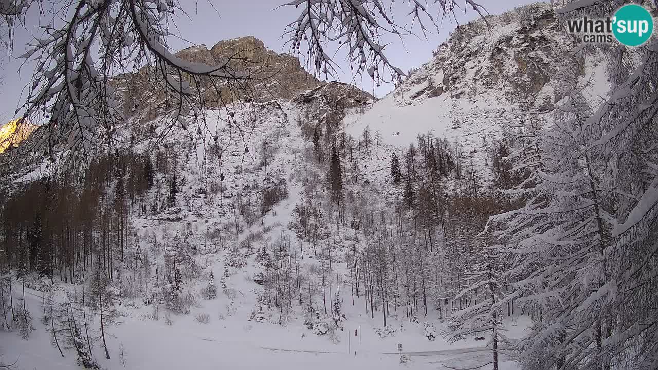 Live webcam Vršič – Baita di montagna Erjavčeva – Slovenia