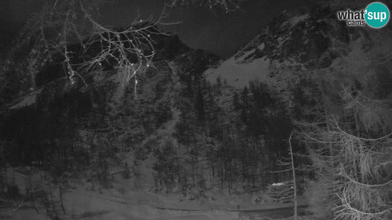 Live webcam Vršič – Baita di montagna Erjavčeva – Slovenia