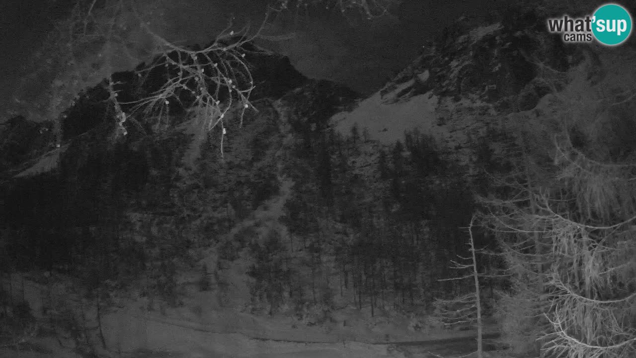 Live webcam Vršič – Baita di montagna Erjavčeva – Slovenia